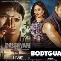 Drishyam Bodyguard posters