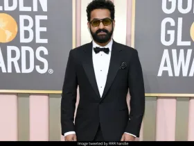 Jr NTR on Golden Globes red carpet