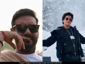 Ajay Devgn and SRK 