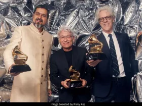 Ricky Kej at Grammys 2023