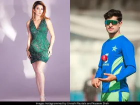 Urvashi Rautela and Naseem Shah 