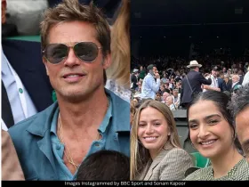 Brad Pitt and Sonam Kapoor 
