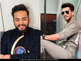 Elvish Yadav and Arjun Bijlani 