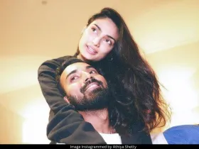 Athiya Shetty and KL Rahul 