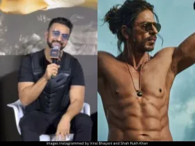 Raj Kundra and SRK 
