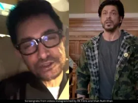 Aamir Khan and SRK 