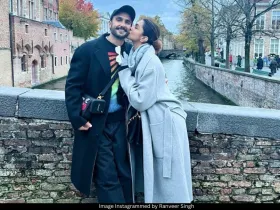 Ranveer Singh and Deepika Padukone 