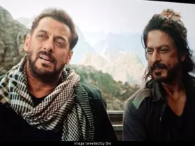 Salman Khan and Shah Rukh Khan 