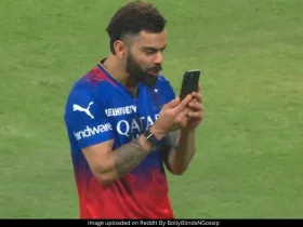 Virat Kohli video call 