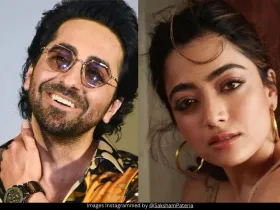Ayushmann Khurrana and Rashmika Mandanna 