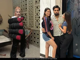 Uorfi Javed and Armaan Malik 