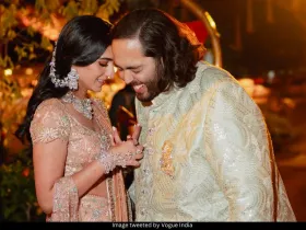 Radhika Merchant and Anant Ambani 