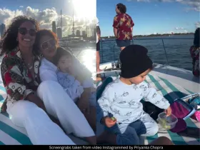 Priyanka Chopra Jonas with daughter 