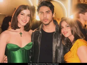 Shanaya Kapoor Aryan Khan 