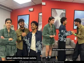 Shanaya Kapoor Adarsh Gourav 