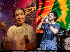 Farhan Akhtar Asha Bhosle 