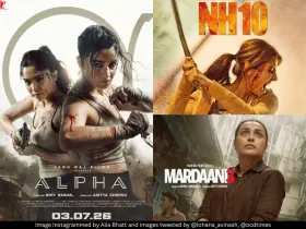 ‘Mardaani’ से ‘Dhaakad’ तक, इन महिला-केंद्रित फिल्मों में बॉलीवुड एक्ट्रेसेस ने एक्शन और थ्रिलर जॉनर में अपनी अलग पहचान बनाई।