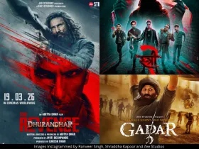 Dhurandhar 2 Stree 2 Gadar 2 posters