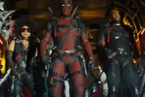 Scene from Deadpool 2 trailer