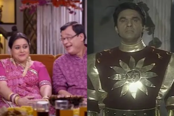 Scenes from 'Khichdi' and 'Shaktimaan'