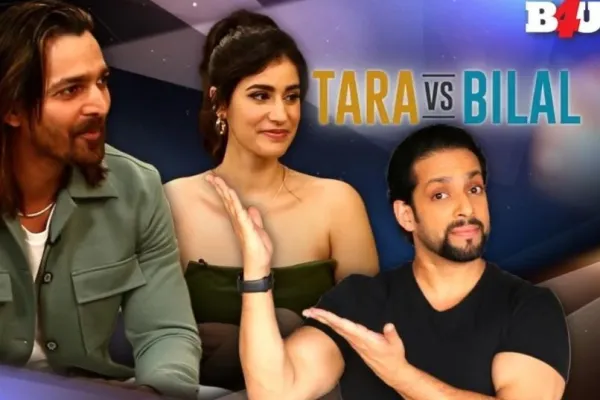 Harshvardhan Rane and Sonia Rathee with Salil Acharya
