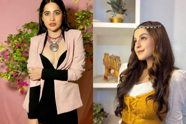 Uorfi Javed and Tunisha Sharma 