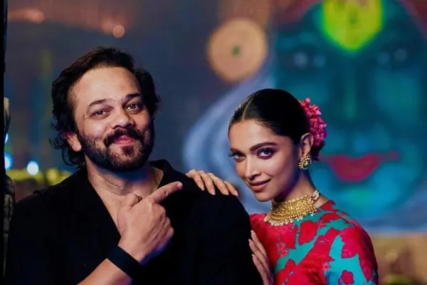 Rohit Shetty and Deepika Padukone 