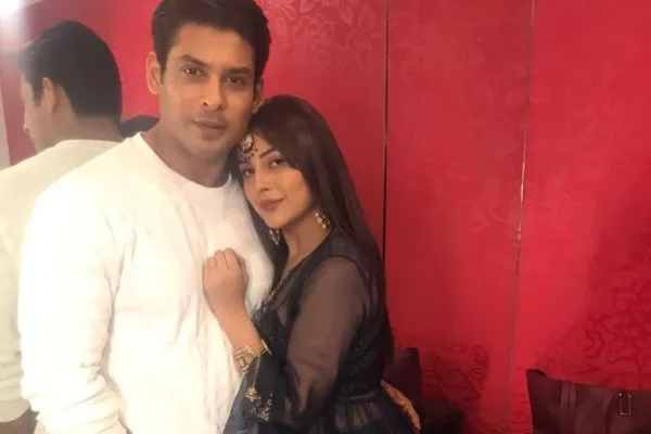 Shehnaaz Gill and late Sidharth Shukla