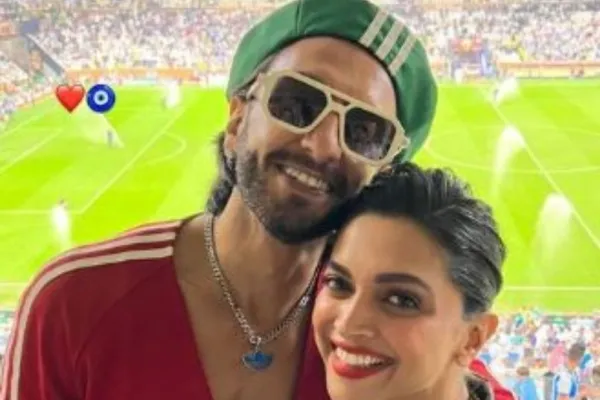 Ranveer Singh and Deepika Padukone 