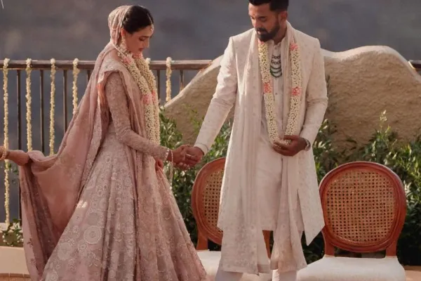 Athiya Shetty and KL Rahul 