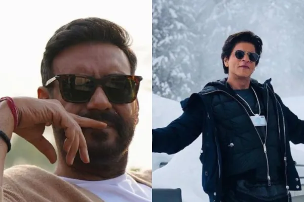 Ajay Devgn and SRK 