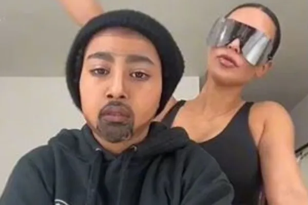 North West and Kim K