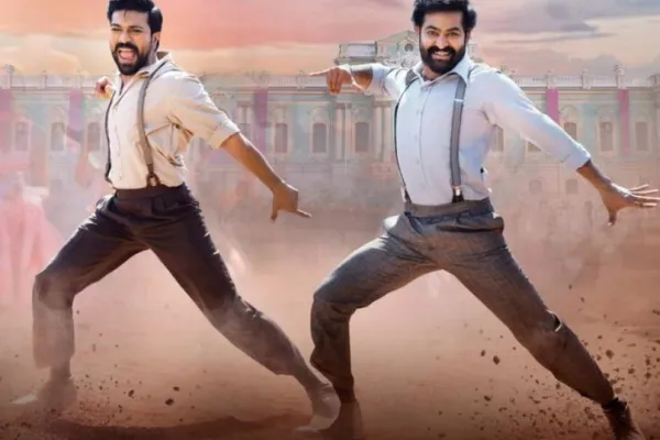 Jr NTR and Ram Charan in Naatu Naatu