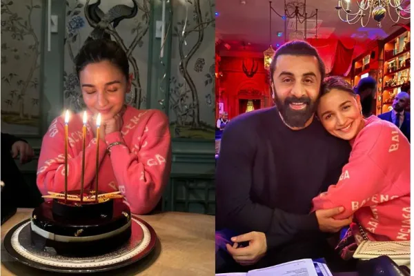 Alia Bhatt birthday celebration 