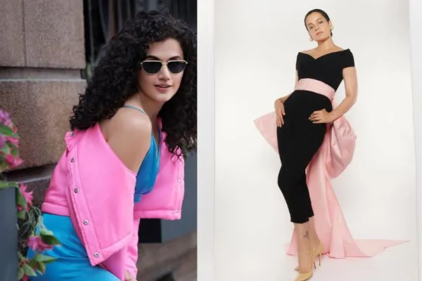 Taapsee Pannu and Kangana Ranaut 