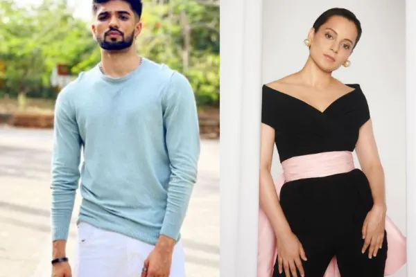 Zeeshan Khan and Kangana Ranaut 