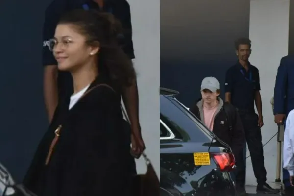 Zendaya and Tom Holland 