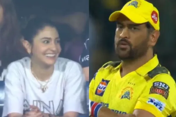 Anushka Sharma and MS Dhoni 
