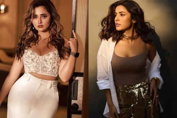 Rashami Desai and Shehnaaz Gill 