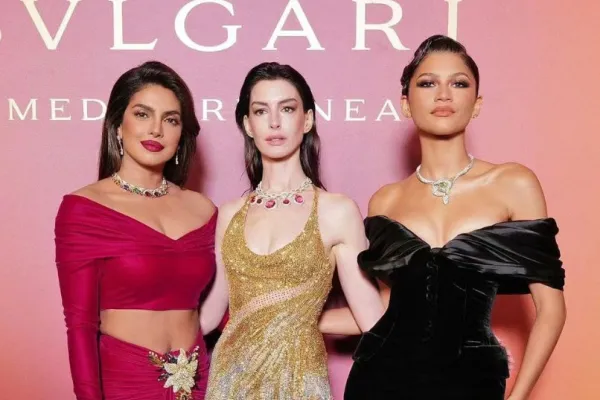 Priyanka Chopra, Anne Hathway and Zendaya 