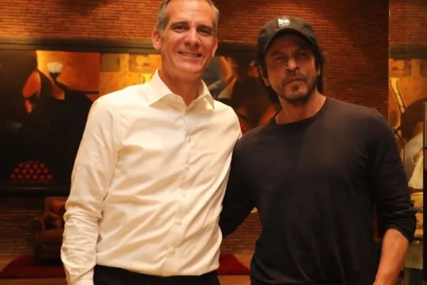SRK meets US ambassador 