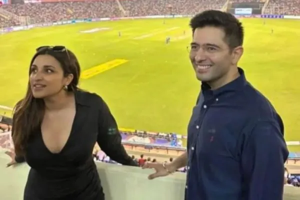 Parineeti Chopra and Raghav Chadha 