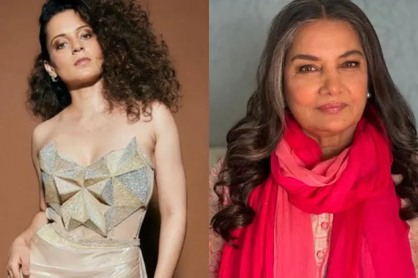 Kangana Ranaut and Shabana Azmi 