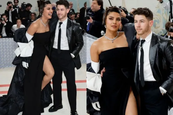 Priyanka and Nick Jonas 
