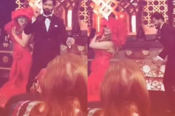 Vicky Kaushal and Rakhi Sawant 