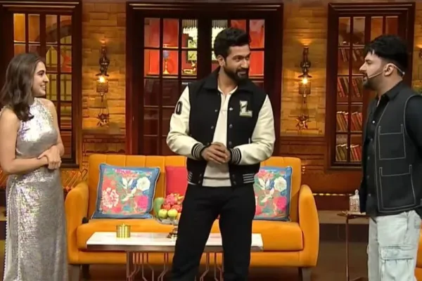 Kapil Sharma and Sara Ali Khan 