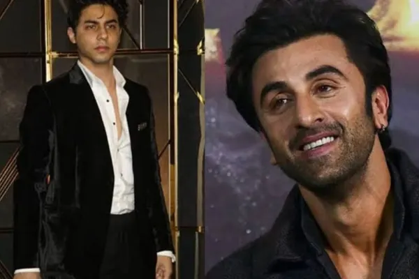 Aryan Khan and Ranbir Kapoor 
