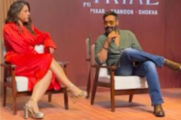 Kajol and Ajay Devgn 