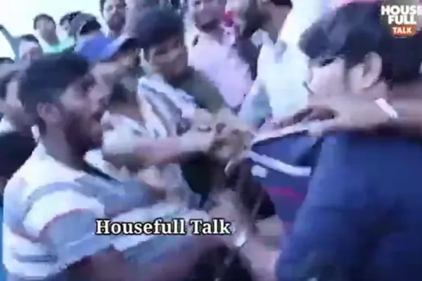 Prabhas fight fans 