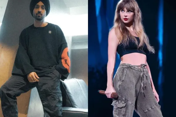 Diljit Dosanjh and Taylor Swift 